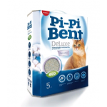 PI-PI-BENT-Комкующийся наполнитель "Делюкс Клин Коттон" (коробка), DeLuxe Clean Cotton, 5 кг